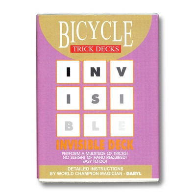Invisible Deck Bicycle Mandolin (Blue)