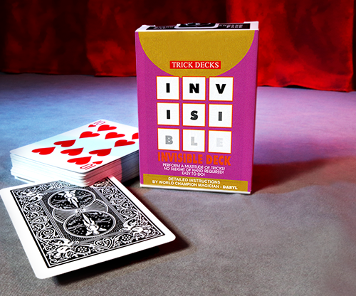 59719-full Bicycle Invisible Deck (Black)