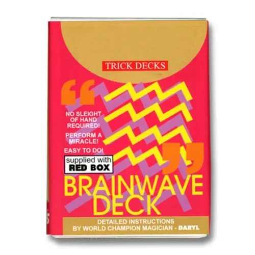 Bicycle Brainwave Deck (Red)