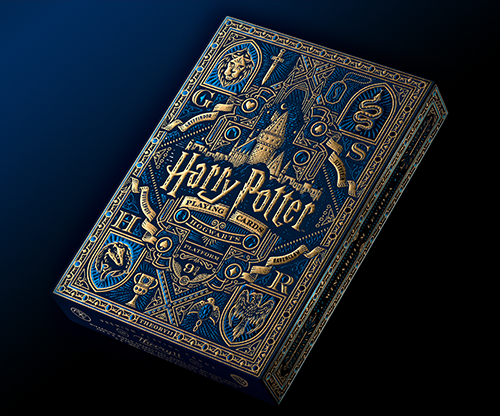 Harry Potter Playing Cards Blue Ravenclaw by Theory11