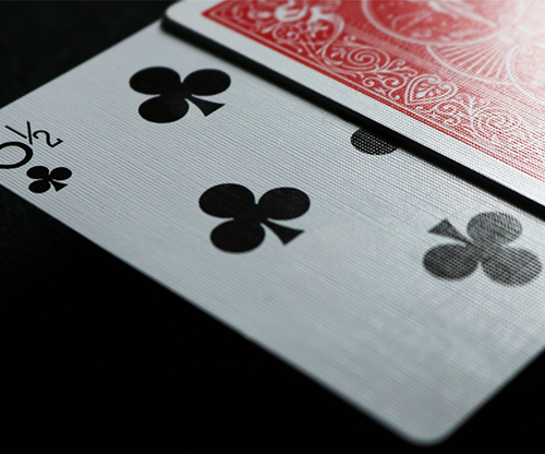 38202-alt1 Bicycle Three and a Half Clubs Rider Back (Red)