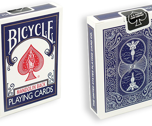 Bicycle Playing Cards 809 Mandolin (Blue) by USPCC