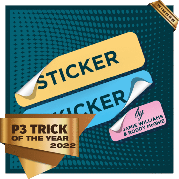 Sticker Kicker by Jamie Williams & Roddy McGhie (Trick)