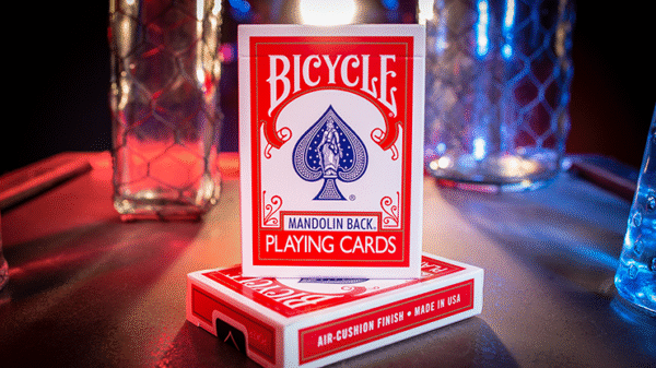 GT Speedreader Marked Deck Standard Version (Bicycle 809 Mandolin Red) Plus Online Effect