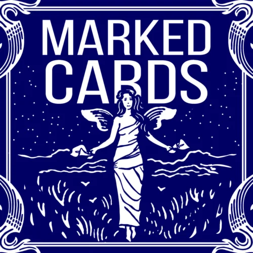 Bicycle Marked Cards by Penguin Magic (Blue) (Maiden back)