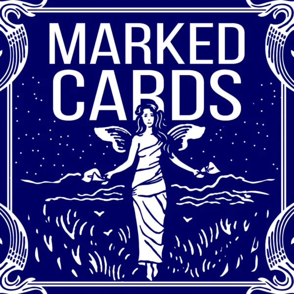 Bicycle Marked Cards by Penguin Magic (Blue) (Maiden back)
