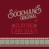 27100a-691f6353ebd63 Sockman's Original Holiday Edition Playing Card Socks by Alvo Stockman (1 RED + 1 WHITE)