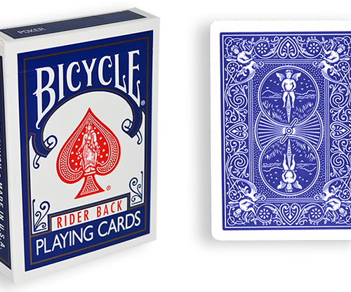 Cheek to Cheek Deck Bicycle (Blue)