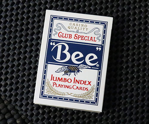 Cards Bee Poker Jumbo Index (Blue)