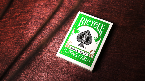 36034-alt2 Bicycle Green Playing Cards by US Playing Card Co