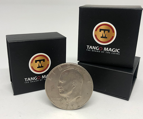 Steel Core Coin Eisenhower US Dollar (D0028) by Tango -Trick