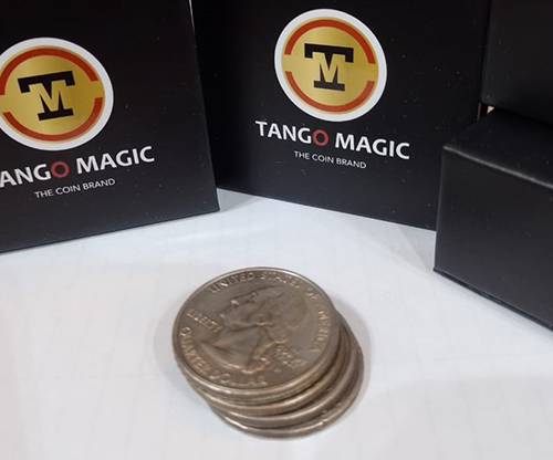 Stack of Coins Quarter Dollar - Trick (D0055)