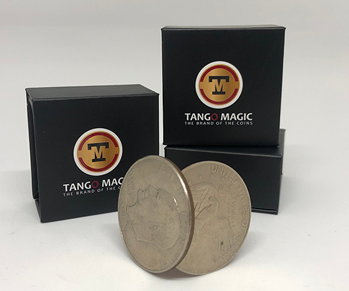 Magnetic Flipper Coin (Half Dollar)(D0042) by Tango - Trick