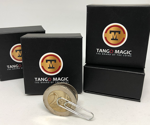 Magnetic Flipper Coin (2 Euro) by Tango- Trick (E0034)