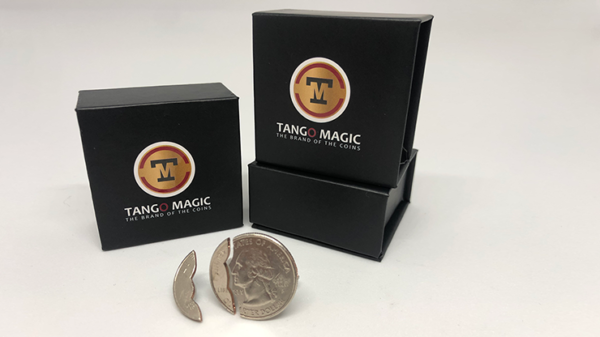 Bite Coin - US Quarter (Internal With Extra Piece) (D0045) by Tango - Trick