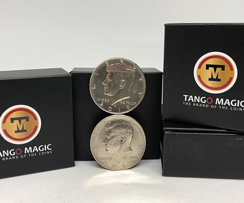 Balancing Coin (Half Dollar) by Tango Magic - Trick (D0067)