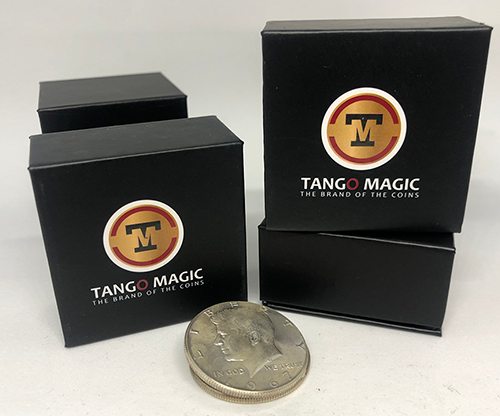 Expanded Shell Silver Half Dollar (D0003) by Tango - Trick