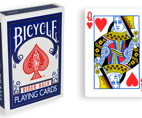 Blue One Way Forcing Deck (qh)