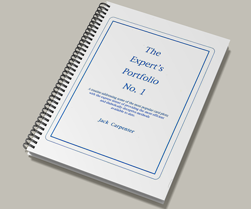 Expert's Portfolio (Vol 1) by Jack Carpenter