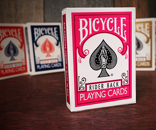 Bicycle Fuchsia Playing Cards by US Playing Card Co