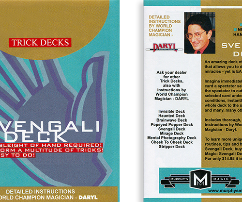 46359-full Svengali Deck Mandolin Bicycle (Blue)