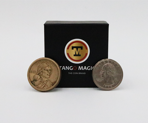 American Hopping Half w/One Dollar and One Quarter Dollar (D0126)