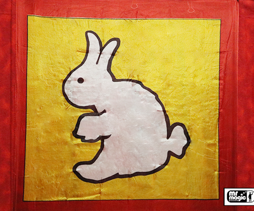 50641-full Duck / Rabbit Silk by Mr. Magic - Trick