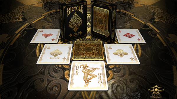 52577-alt1 Bicycle Gold Deck by US Playing Cards