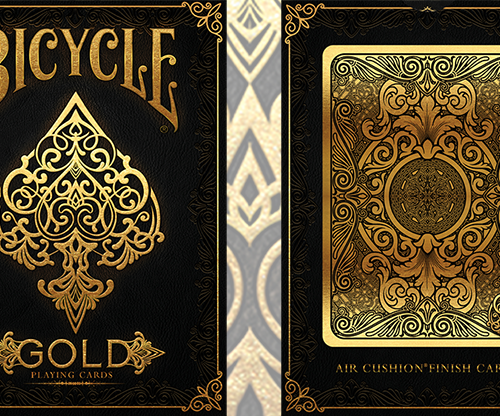 52577-full Bicycle Gold Deck by US Playing Cards