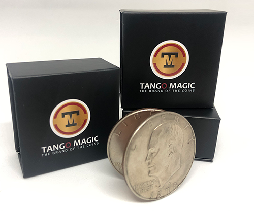 Expanded shell One Dollar Eisenhower Magnetic (D0156) by Tango - Trick