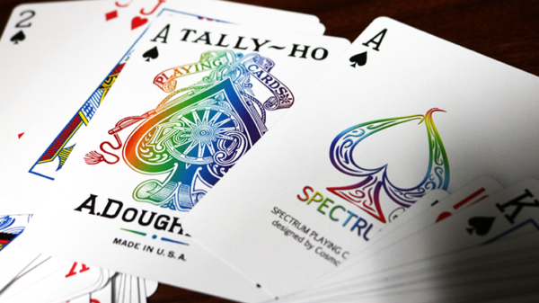 54180-alt3 Spectrum Tally Ho Deck by US Playing Card Co.