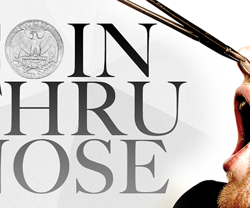 Coin Thru Nose by Tyler Sutter  & The Magic Estate - Trick