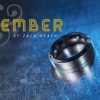 Ash and Ember Silver Curved Size 7 (2 Rings) by Zach Heath - Trick