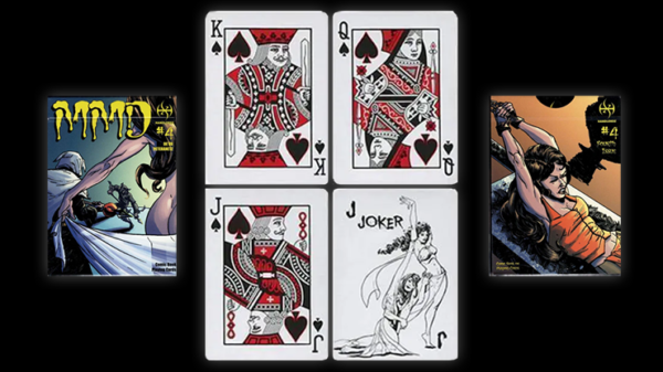 55743-alt3 MMD#4 - Magicians Must Die Comic Deck by Handlordz & Jay Peteranetz