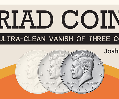 Triad Coins (Half Dollar) by Joshua Jay and Vanishing Inc.