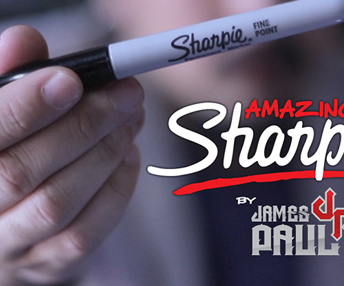 Amazing Sharpie Pen (White) by James Paul - Trick