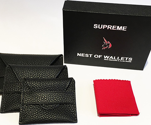 56734-full Supreme Nest of Wallets (AKA Nest of Wallets V2) by Nick Einhorn and Alan Wong - Trick