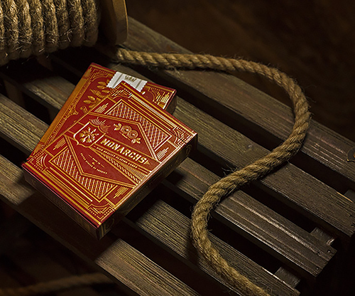 56876-full Monarch Playing Cards (Red) by theory11