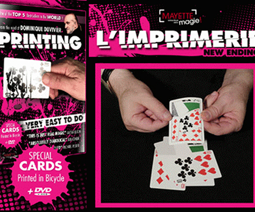Printing 2.0 with New Ending (Gimmicks and Online Instructions) by Dominique Duvivier - Trick
