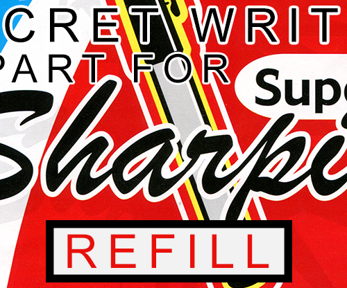 Secret Writer Part for Super Sharpie (Refill) by Magic Smith - Trick