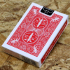 57498-alt1 Bicycle Maiden Back (Red) by US Playing Card Co
