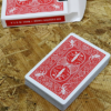 57498-alt2 Bicycle Maiden Back (Red) by US Playing Card Co