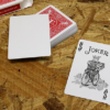 57498-alt3 Bicycle Maiden Back (Red) by US Playing Card Co