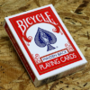 57498-full Bicycle Maiden Back (Red) by US Playing Card Co