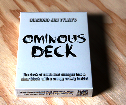 57592-full Ominous Deck (Spider) by Diamond Jim Tyler - Trick