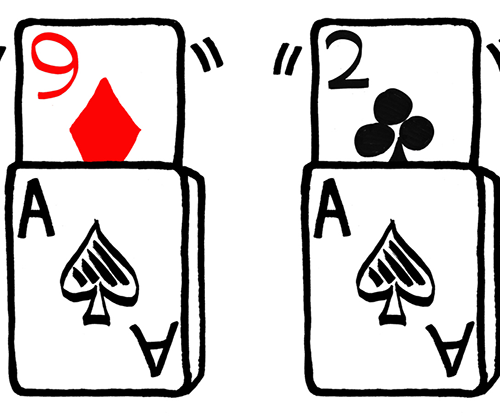 Refill 9D AND 2C for Signature Edition Sketchpad Card Rise (12 pack) by Martin Lewis - Trick