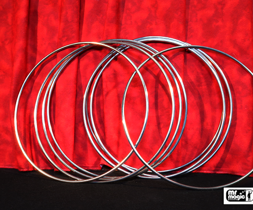 12 inch Linking Rings SS (8 Rings) by Mr. Magic - Trick