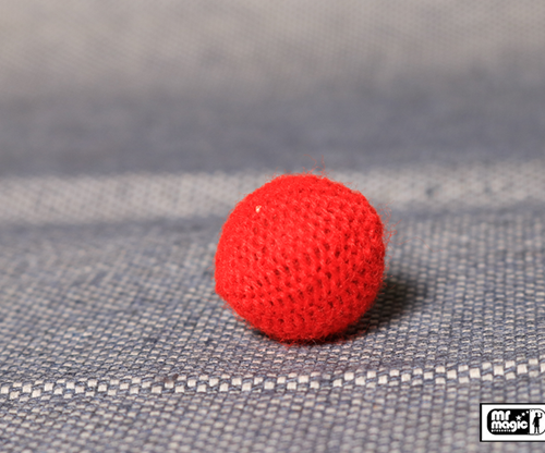 58323-full Crochet Ball .75 inch Single (Red) by Mr. Magic - Trick