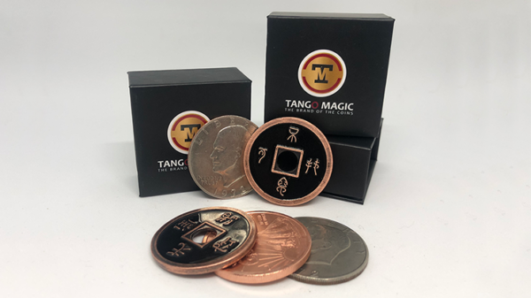 58452-full Dollar Size Silver Copper Chinese Transposition (CH023) by Tango Magic