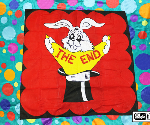 Bag to 'The End' Silk by Mr. Magic - Trick